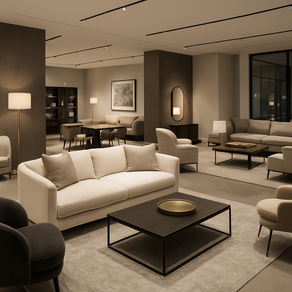 Anand Furnitures showroom